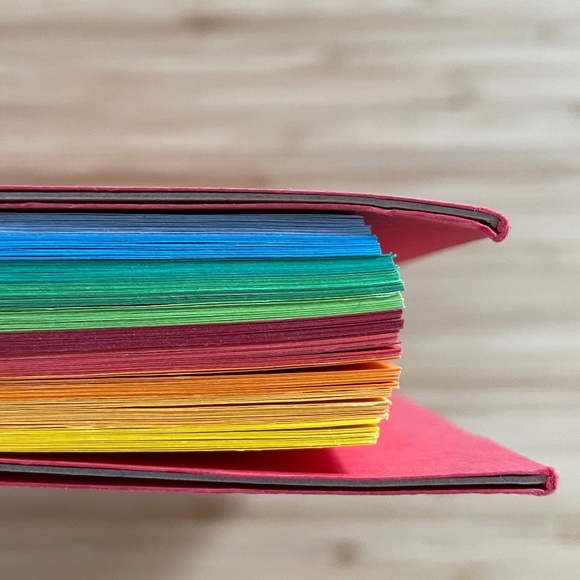 Rainbow Color Notebook 🔸Made in Germany 🔸The Conran Shop🔸Jornal Rare - Picture 10 of 14